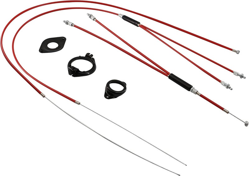 WEERAS Brake Cable and Housing, BMX Bike Bicycle Gyro Brake Cables Front and Rear (Upper and Lower) Spinner Rotor - Image 1